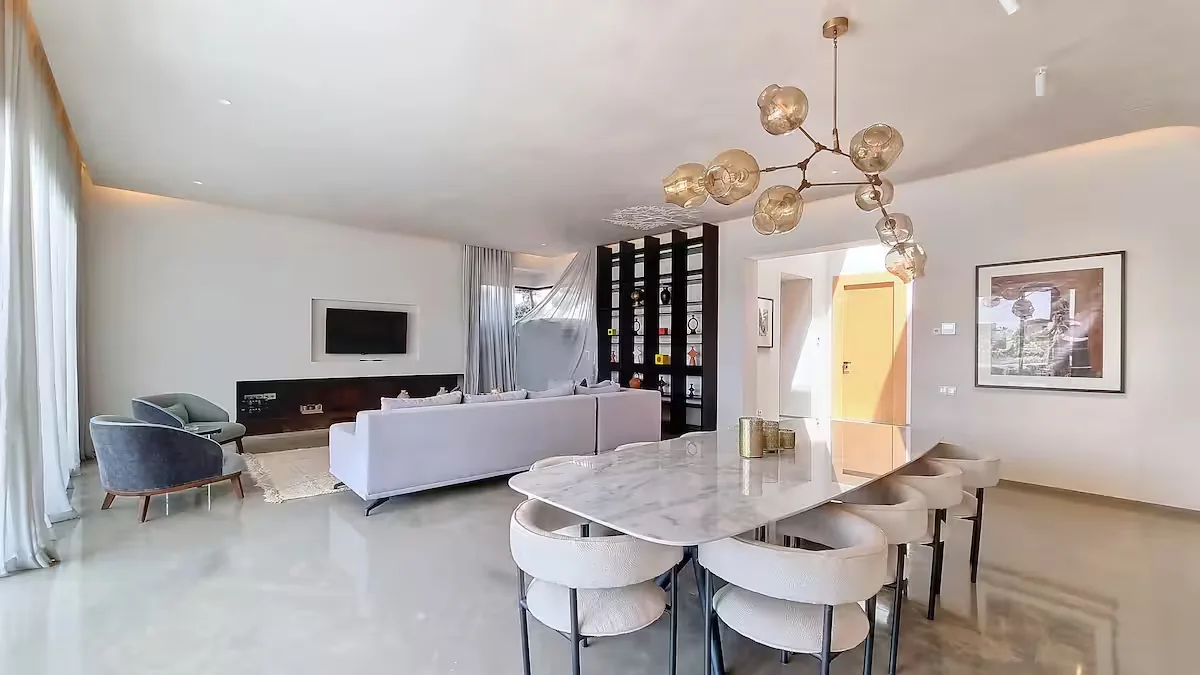 Vue extérieure de Villa Darya avec piscine